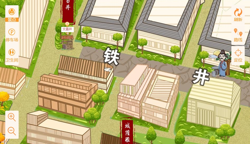 曹县智慧景区：手绘地图与语音导览的完美融合